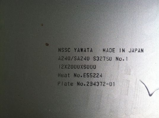 S32760 duplexent la plaque d'acier/tuyau/barre/bande