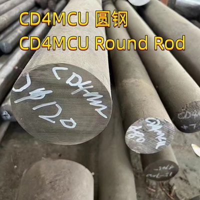 CD4MCU a forgé la barre ronde d'acier inoxydable 0Cr26Ni5Mo2Cu3 OD 220MM