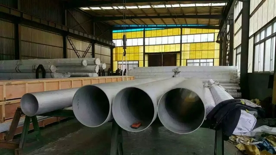 Tube sans couture d'acier inoxydable d'ODM 304 d'OEM/tuyauterie de l'épaisseur de paroi de 3mm - de 50mm