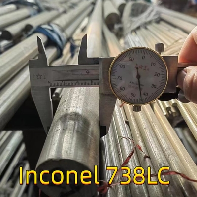 Inconel 738 IN-738LC Barre ronde tirée à froid alliage de haute pureté OD 25mm 35mm 60mm