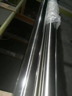 Les tuyaux sanitaires ronds d'acier inoxydable du tube 316L d'acier inoxydable d'ASTM A270 316L reflètent la surface