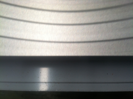 Bord inoxydable de fente de plaque d'acier de miroir du SUS 304 avec le revêtement commun de PVC