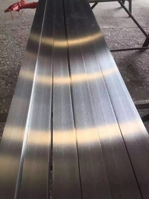 plat plat de finition de la brosse ASTM A276 solides solubles de barre plate de l'acier inoxydable 316L directement