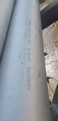 2507 tuyau d'acier sans couture DUPLEX de SST (UNS S32750) ASME SA789 avec le RAPPORT des ESSAIS MATÉRIELS