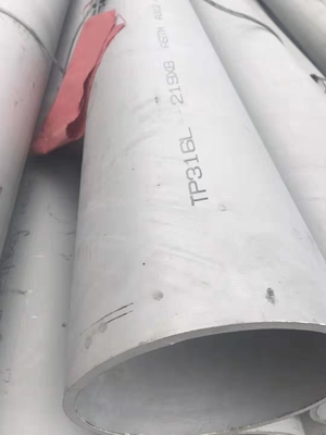Tube d'acier inoxydable sans couture/316L d'acier inoxydable d'ASTM A312 TP316L tuyau