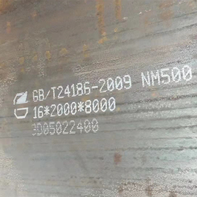 Plaque d'acier résistante et résistante à l'usure de l'abrasion NM500 d'AR500  500