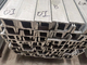 matériau de construction galvanisé à chaud de barre de construction de 1.5mm Astm A36 de profilé en u standard d'acier