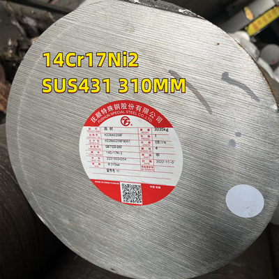 Barre ronde extérieure recuite AISI laminé à chaud 431 Dia185MM d'acier inoxydable pour les moules en verre