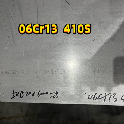 Métal inoxydable 60mm de la plaque d'acier SS410S 06Cr13 X6Cr13 d'ASTM A240 410S