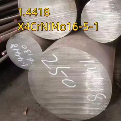 En DIN1.4418 X4CrNiMo16-5-1 Barre ronde en acier inoxydable éteinte et trempée QT900 90MM
