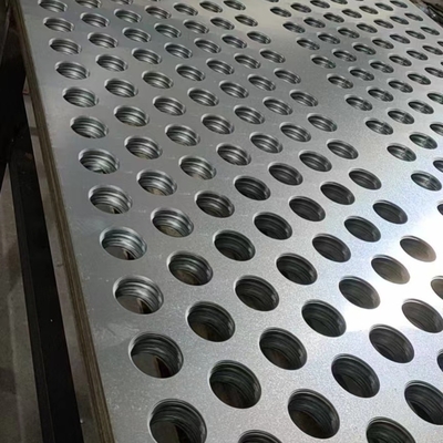 Plaque perforée en acier inoxydable SUS316L 1,5 mm THK X HOLE Ø2 mm X PITCH 3 mm X L1219 mm X 2438 mm