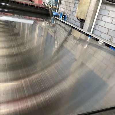 NO.4 Surface avec PVC 304 1.4301 tôle métallique en acier inoxydable utilisée pour chauffe-eau solaire