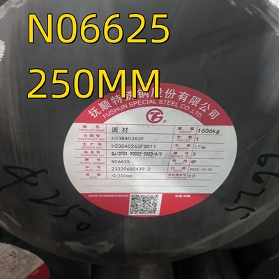 Inconel 625 UNS N06625 NS336 Barre ronde en alliage de nickel ASTM B446 Werkstoff 2.4856 Barre pour les systèmes de conduites des avions
