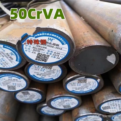 Acier allié Acier 6150 50CRV 1.8159 Barre ronde en acier 51CRV4 Barre en acier à ressort