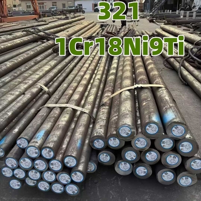Barre ronde en acier inoxydable ASTM A276 SS 321, 110mm OD, résistant à la chaleur