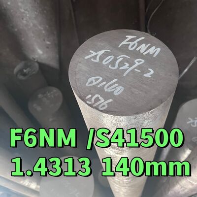 Barre ronde et forge en acier inoxydable super martensitique ASTM A182 F6NM EN1.4313 UNS S41500