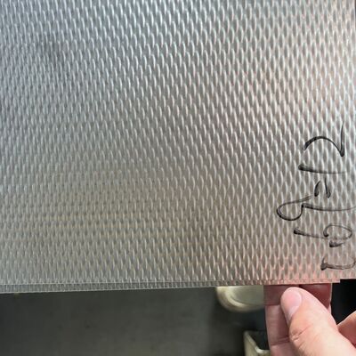 5WL tôle en acier inoxydable en relief 304 de qualité laminée à froid en relief et tôle en acier inoxydable à motifs