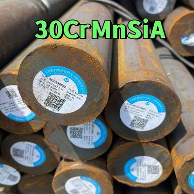 Barre ronde en acier allié 30CrMnSiA GB/T 3077 laminée à chaud forgée 20-300 mm pour arbres haute résistance