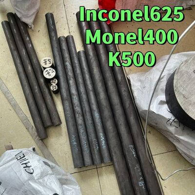 Barre ronde Monel K500 UNS N05500 en alliage de nickel et de cuivre 6 mm - 250 mm Turned Bright