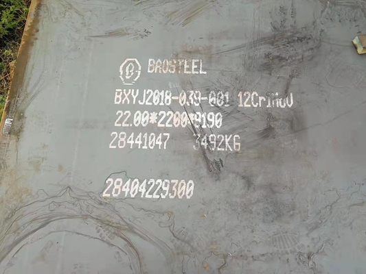 Épaisseur laminée à chaud standard du plat 12cr1mov 60mm d'Astm