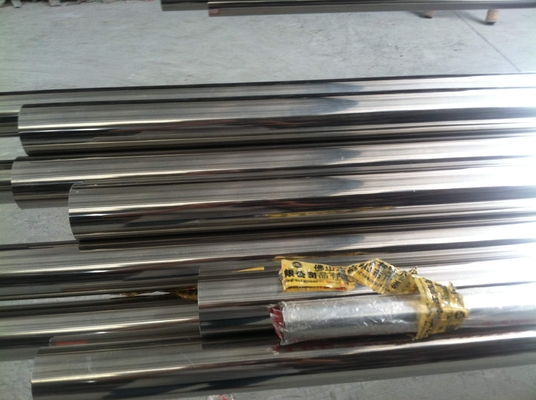 201 304 polissent le tuyau soudé de finition d'acier inoxydable pour la décoration, tuyau soudé de l'acier inoxydable 201