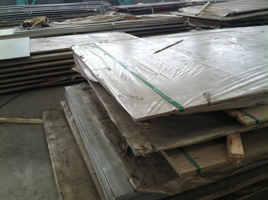 201 plaques d'acier inoxydables laminées à chaud 201, largeur de surface inoxydable de la plaque d'acier NO.1 (1D) de 1500mm