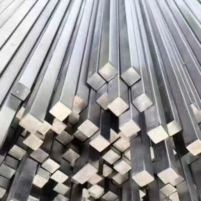 ASTM A269 Ligne de cheveux 1.4301 TP304 d'acier inoxydable carré Barre plate 10*10 Tirée à froid