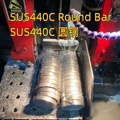 L'alliage a poli la barre ronde d'acier inoxydable du SUS 440C DIN1.4125 de 25mm UNS S44000