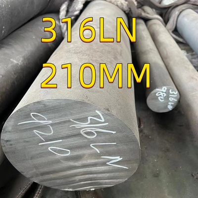 Ø120 X 3000 en 316LN ESR 1.4429 Barre ronde en acier inoxydable SS316LN Barre ronde Surface noire