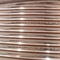ASTM B280 99,9% tuyau d'eau en cuivre rouge C11000 Taille 9,5 mm 29swg 16 mm 24swg Échangeur de chaleur d'air pour condensateur