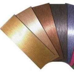 ROSE GOLD 0.5*1220x2440mm Plaque de miroir lisse en acier inoxydable pour la décoration du plafond