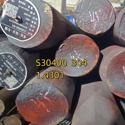ASTM A276 S30400 S30408 S30409 Barre ronde en acier inoxydable 6 mm à 300 mm de diamètre