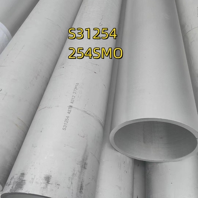ASTM A790 254SMO Tubes sans soudure en acier inoxydable S31254 raccords de tuyauterie 254 SMO Tubes