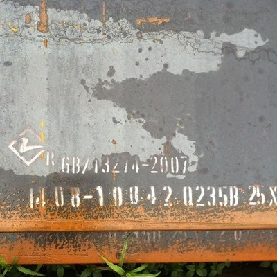 Plaque en acier au carbone laminée à chaud selon la norme JIS SS400 A36 Q235B pour le bâtiment