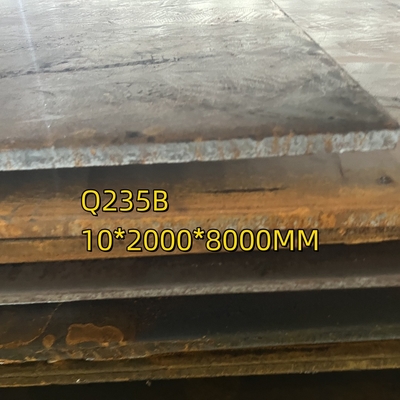 ASTM A36 Plaque d'acier au carbone laminée à chaud Q235B SS400 Pour la construction industrielle