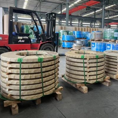 DIN1.4571 Bandes en acier inoxydable laminées à froid