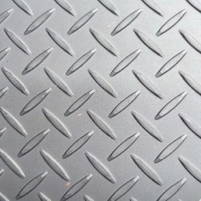 304 Plaque en acier inoxydable diamanté 3mm*1500*3000mm Plaque à damiers en acier inoxydable SUS304