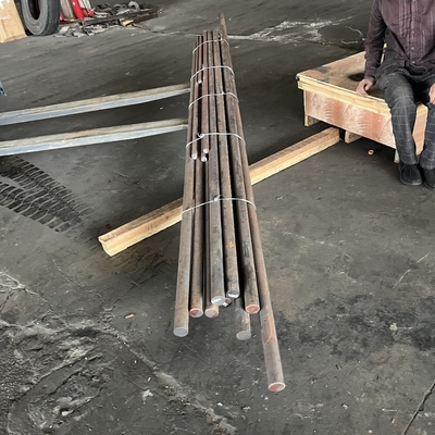 EN 10028 S355J2 Barre ronde Dia 50*6000MM DIN 1.0577 (S355J2+N) ST52-3 Barre en acier allié