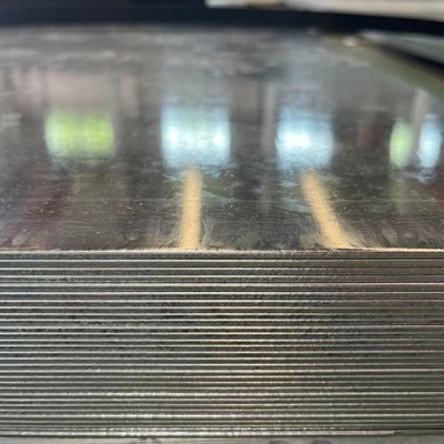 DX51D + Z275 EN 10346/10143 Spangle régulier chromate de la peau de passage en tôle d'acier galvanisé bobine 1.5 * 1250MM