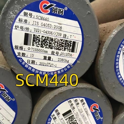40Cr 80mm Longueur 6M SCr440 ASTM 5140 Barre ronde en acier allié