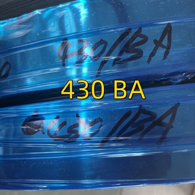 SS bande de bobine en acier inoxydable 430 avec revêtement en Ba et en PVC avec bande de SUS430 pressée à haute résistance