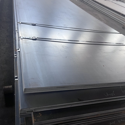 Grade de tôle laminée à chaud : 09CrCuSb ND Norme de tôle d'acier à courbure: EN10025-2 Taille: 8 mm x 1500 mm x 6000 mm