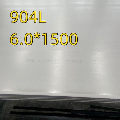 904L plat laminé à chaud de l'acier inoxydable Plates12MM UNS S08904 solides solubles 904l