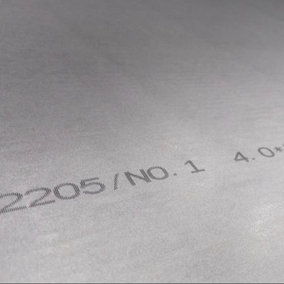 Plaque d'acier duplex ASME SA240 S32205, de la plaque d'acier 2205 inoxydables plat S31803 2205 en acier duplex