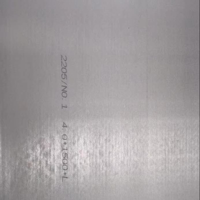 Plaque d'acier duplex ASME SA240 S32205, de la plaque d'acier 2205 inoxydables plat S31803 2205 en acier duplex