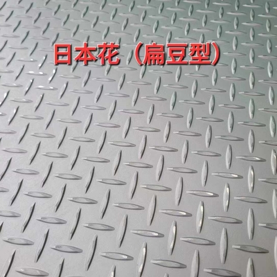 SS316 Plaque à carreaux de 3 mm d'épaisseur laminée à chaud