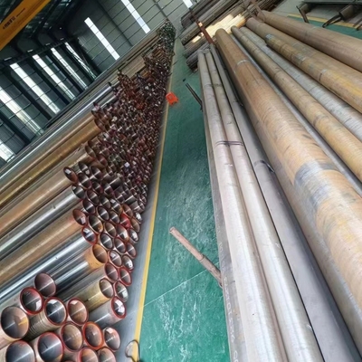Pipe en acier sans soudure en alliage 48x5mm ASTM A-335 Grade T5 P5 Sch40 ASME B36.10M L=6000mm