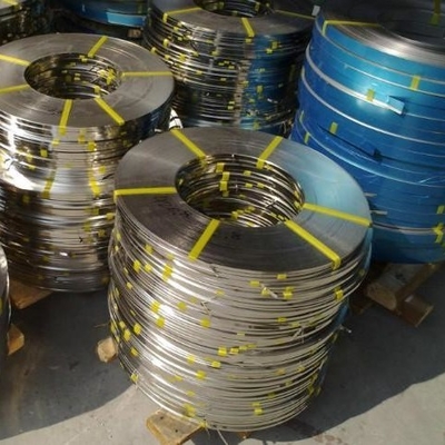 Surface brillante de BA recuit AISI 304 SUS304 1.4301 bandes en acier inoxydable bobine 0,5 * 80MM