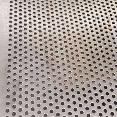 Plaque perforée en acier inoxydable 316L