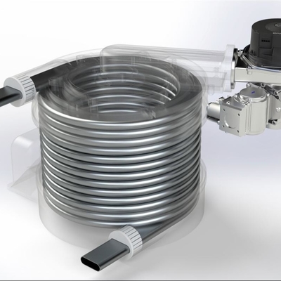 Aisi 441 Ss ERW tuyau de soudure Diamètre 45 mm Épaisseur 1,5 mm tuyau d'échappement en acier inoxydable souple